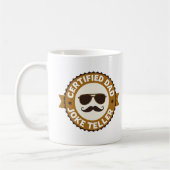 Mug Conteur de blagues de papa certifié Funny Fête des (Gauche)