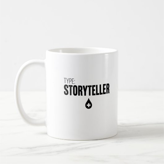 Mug Conteur écrivain journaliste blogueur écriture (Gauche)