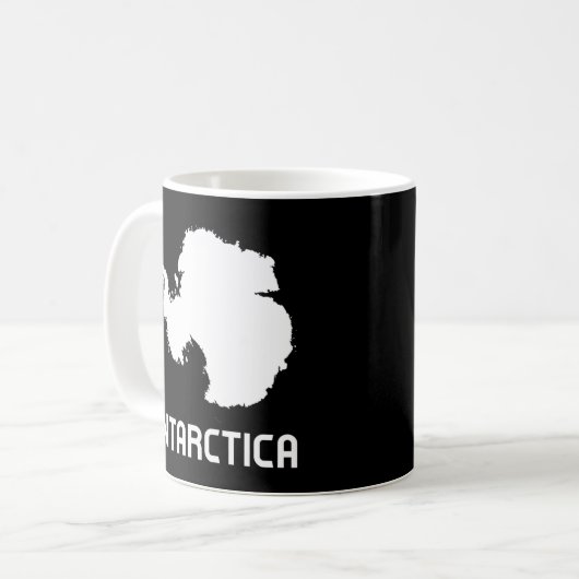 Mug Continent Antarctique (Devant gauche)