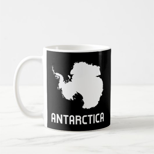 Mug Continent Antarctique (Gauche)