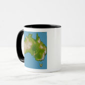 Mug Continent australien (Devant gauche)