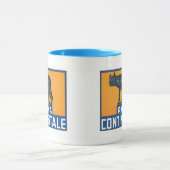 Mug Continentale rom vintage (Centre)