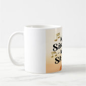 Mug Continue de chanter, continue de briller (Gauche)