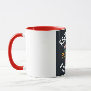 Mug Continuer à aller de l'avant dans la boue d'inspir
