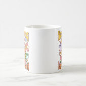 Mug Continuer, continuer à croître - Champignons et fl (Centre)