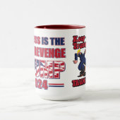 Mug Continuer sur Trumpin (Centre)