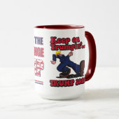 Mug Continuer sur Trumpin (Devant droit)