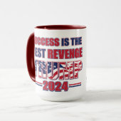 Mug Continuer sur Trumpin (Devant gauche)