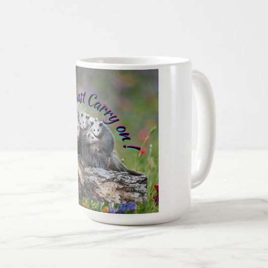 Mug Continuez ! (Devant droit)