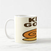 Mug Continuez à aller à l'escargot - Conception de mot (Gauche)