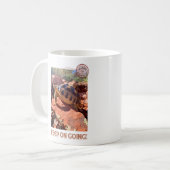 Mug Continuez à aller Inspirational coddiwompling tort (Devant gauche)