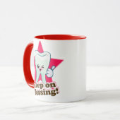 Mug Continuez à Flossing ! (Devant gauche)