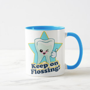 Mug Continuez à Flossing !