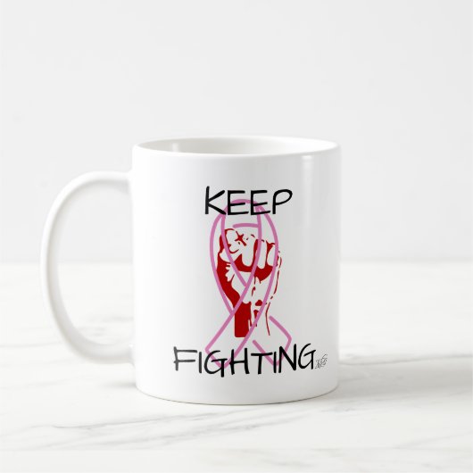 Mug Continuez à lutter (Gauche)