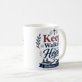 Mug Continuez à marcher dans l'espérance Citation Insp (Devant droit)