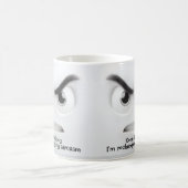 Mug Continuez à parler, Ajoutez un message avec un vis (Centre)
