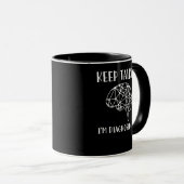 Mug Continuez à parler Je vous diagnostique Psychologi (Devant droit)