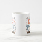 Mug Continuez à prier Prière quotidienne Dévozione mat (Centre)
