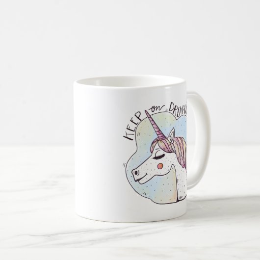 Mug Continuez à rêver (Devant droit)