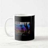 Mug Continuez à rouler jusqu'à ce que la ceinture devi (Gauche)