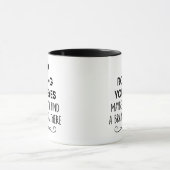 Mug Continuez à rouler les yeux Peut-être vous trouver (Centre)