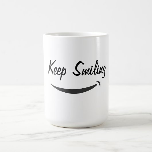 Mug Continuez à sourire (Centre)