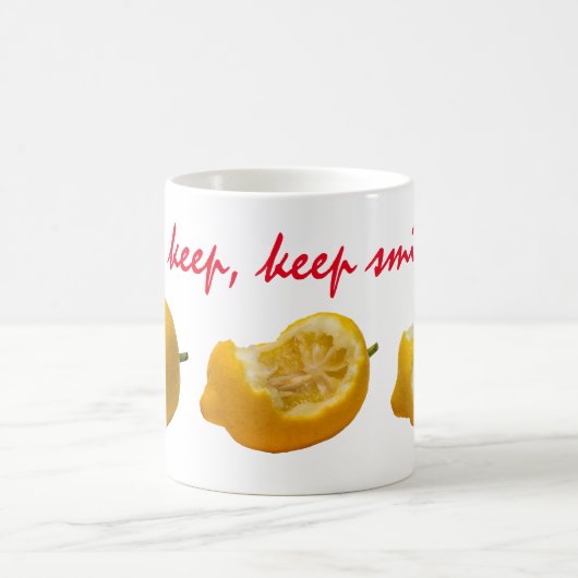 Mug Continuez à sourire (Centre)