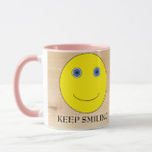 Mug Continuez à sourire (Gauche)
