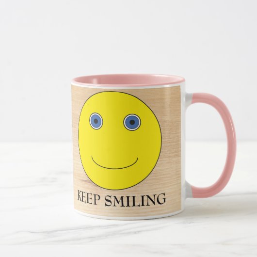 Mug Continuez à sourire (Droite)