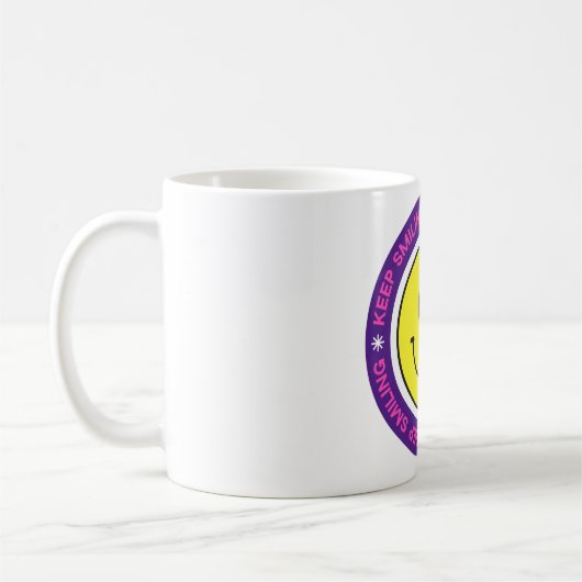 Mug Continuez à sourire (Gauche)