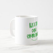 Mug Continuez À Sourire (Devant gauche)