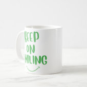 Mug Continuez À Sourire (Devant gauche)