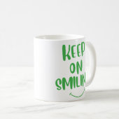 Mug Continuez À Sourire (Devant droit)