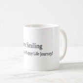 Mug "Continuez À Sourire" Joli Design. Commandez dès m (Devant droit)