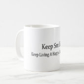Mug "Continuez À Sourire" Joli Design. Commandez dès m (Devant gauche)