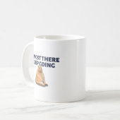 Mug Continuez chat orange (Devant gauche)