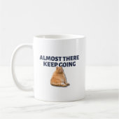 Mug Continuez chat orange (Gauche)