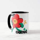 Mug Continuez – Motivation Positive (Devant gauche)
