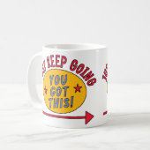 Mug Continuez simplement (Devant gauche)