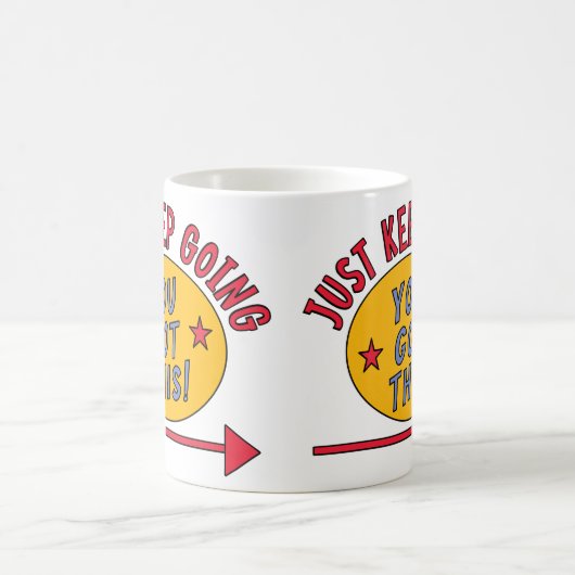 Mug Continuez simplement (Centre)