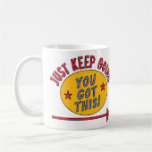 Mug Continuez simplement (Gauche)