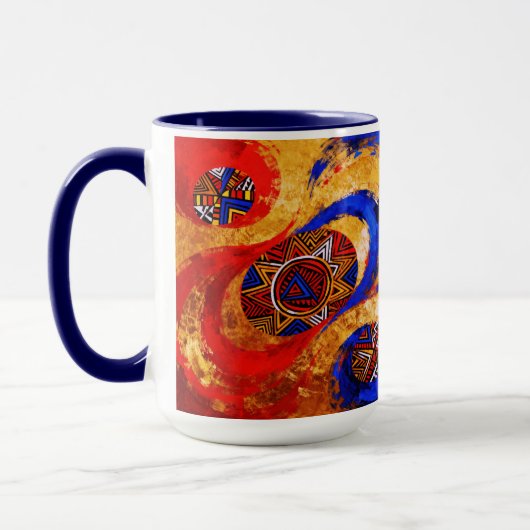 Mug Continuum – Une célébration colorée de l'histoire (Gauche)