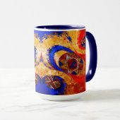 Mug Continuum – Une célébration colorée de l'histoire (Devant droit)