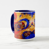 Mug Continuum – Une célébration colorée de l'histoire (Devant gauche)
