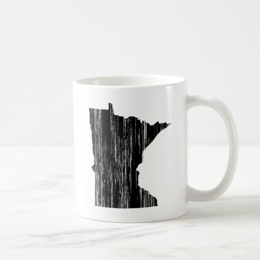 Mug Contour affligé d'état du Minnesota (Droite)