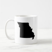 Mug Contour d'état du Missouri (Gauche)