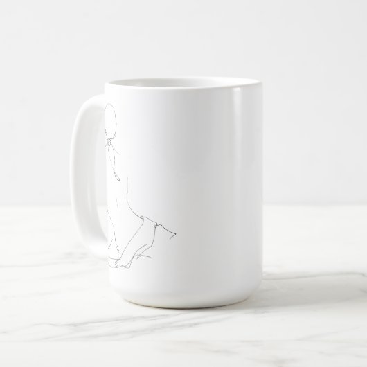 Mug Contour géographique (Devant gauche)