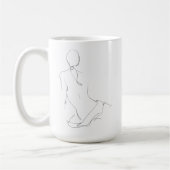 Mug Contour géographique (Gauche)