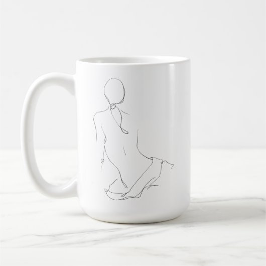 Mug Contour géographique (Gauche)