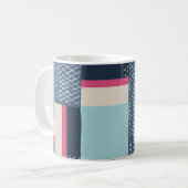 Mug Contour géométrique simple : Bloc de couleur (Devant gauche)